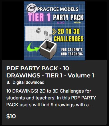 THINKIFIC PRACTICE MODELS PARTY PACK TIER 1 VOLUME 1